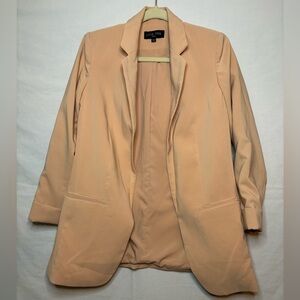 Love Tree women’s blazer size small peach colored